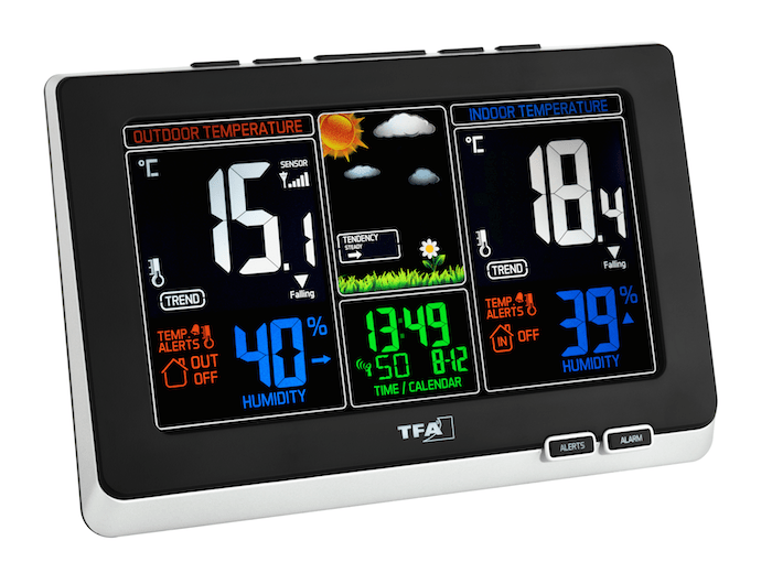 E-shop 35.1129.01 TFA SPRING Bezdrôtová meteostanica s farebným displejom