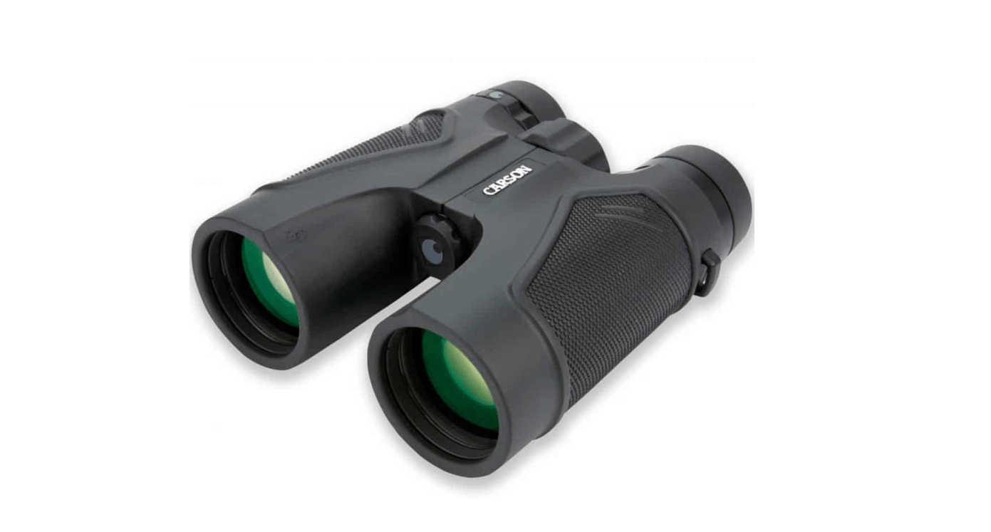 Carson TD-042ED 3D Series ďalekohľad - binokulár 10x42mm s vysokým rozlíšením, ED sklo, šedá