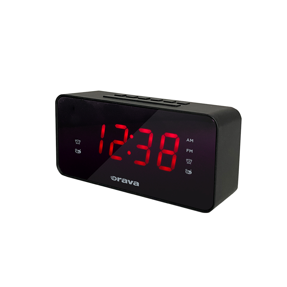 E-shop ORAVA RBD-613 Rádiobudík s veľkým červeným LED displejom