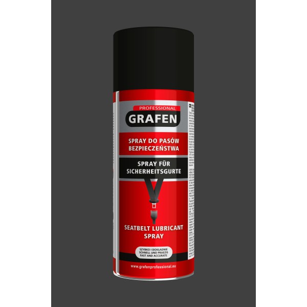 Sprej na bezpečnostné pásy Grafen Professional 400ML