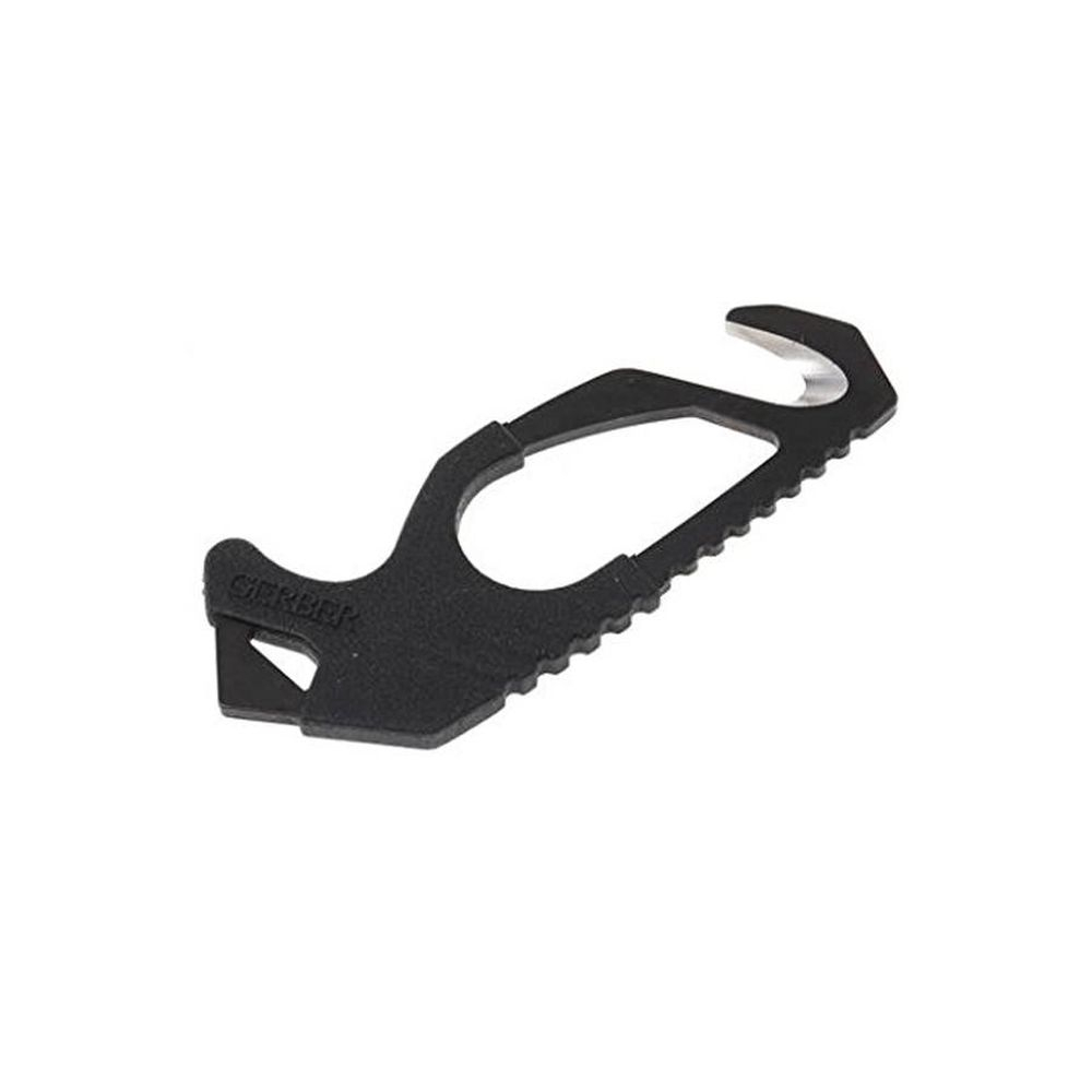 E-shop Gerber 22-01944 Strap Cutter Black rezač pásov s rozbíjačom skla, oceľ, čierna, plastové puzdro