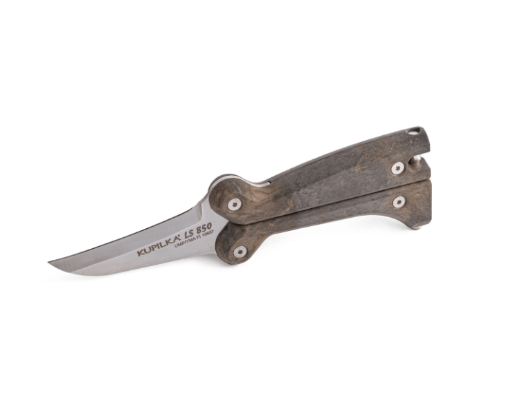 E-shop Kupilka 30300321 LS 850 Skinning sťahovací vreckový nôž 8,5 cm, hnedá, kompozit Kareline
