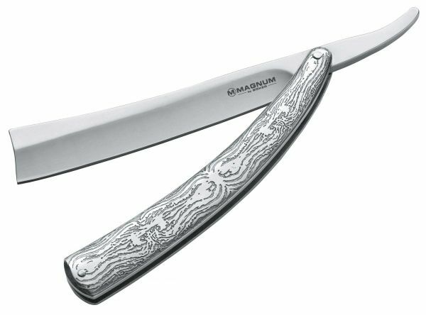 E-shop Magnum 01LG242 Fleet Street Razor zberateľský nôž v tvare britvy 12,3 cm, celooceľový