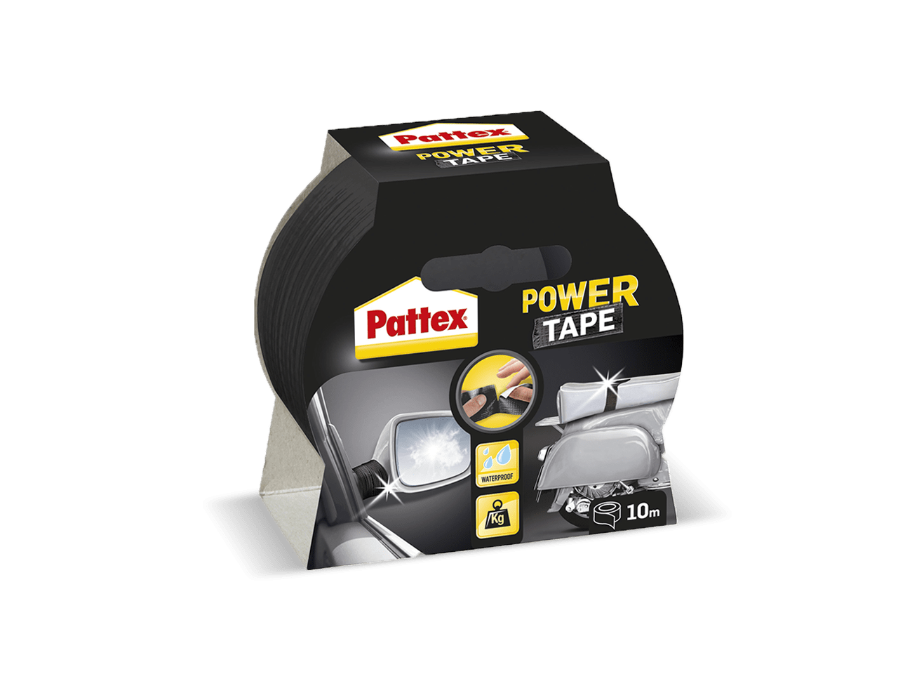 E-shop 1677378 Pattex Power Tape, černá, 10 m