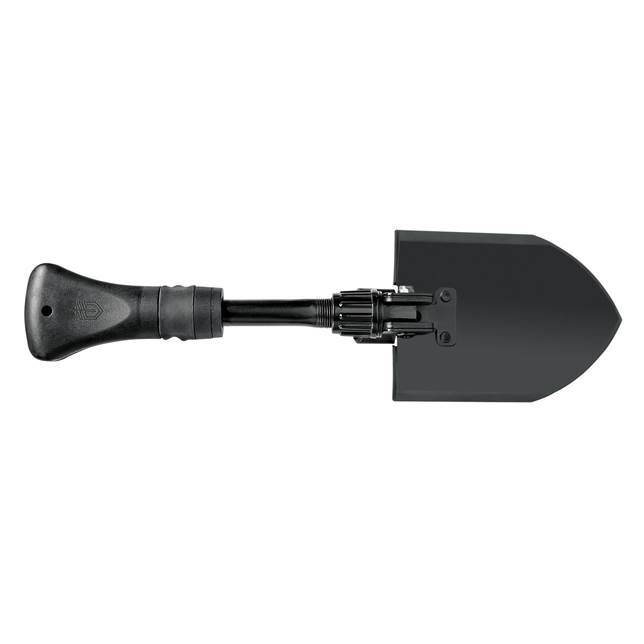 E-shop Gerber 22-41578 Gorge Folding Shovel skladacia lopata 42 cm, oceľ, čierna, GFN, puzdro