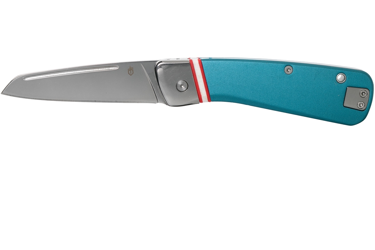 Gerber 30-001664 Straightlace vreckový nôž 7,2 cm, modrá, hliník, plast