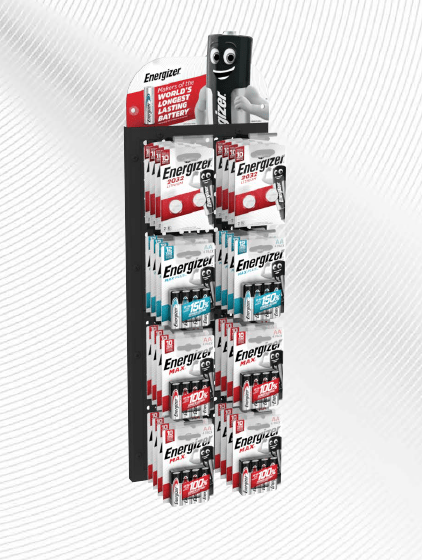 E-shop 688811 Energizer- EU VERTICAL 2X4 WITH MAGNETIC MOUNT W/O PANELS