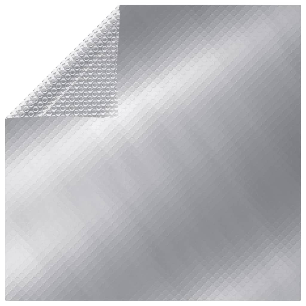 E-shop Multidom Obdĺžniková bazénová plachta 1000x600 cm PE strieborná