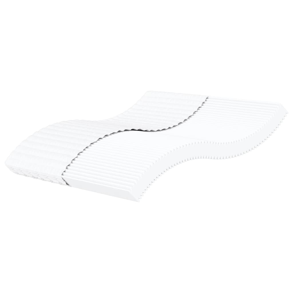 E-shop Multidom Penový matrac biely 200x200 cm tvrdosť H2 H3