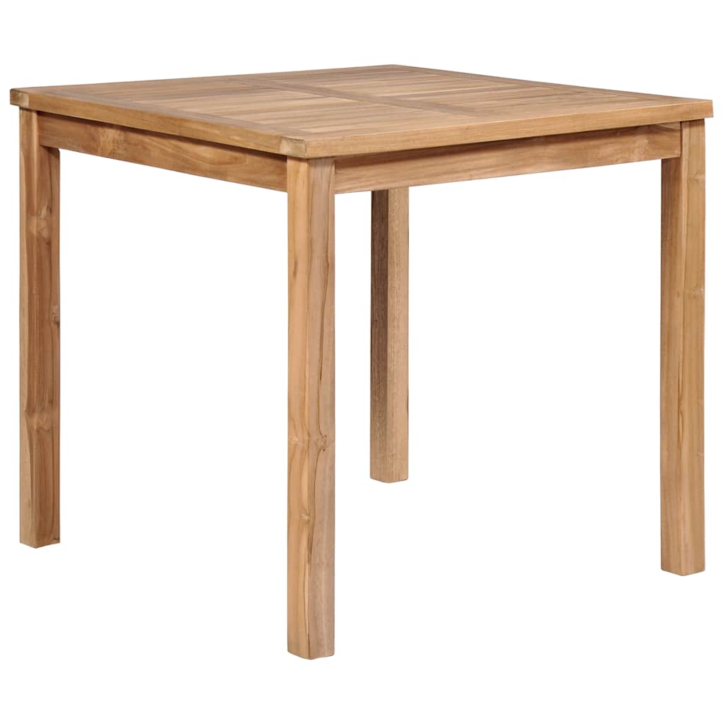 E-shop Multidom Záhradný stôl 80x80x77 cm, tíkový masív