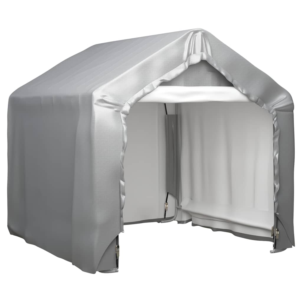 E-shop Multidom Úložný stan sivý 180x180 cm pozinkovaná oceľ