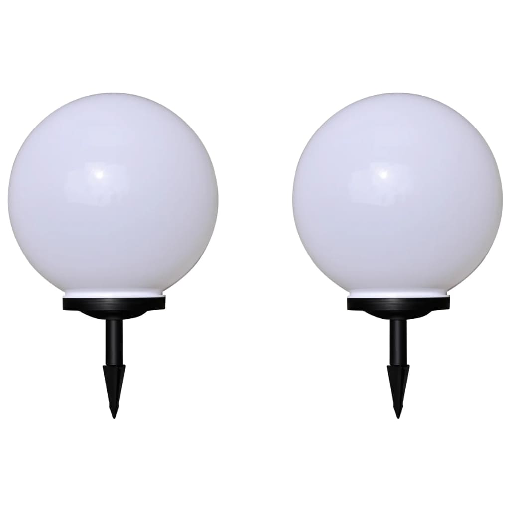 E-shop Multidom Vonkajšie LED lampy k chodníku so špicatým hrotom 2 ks 40 cm
