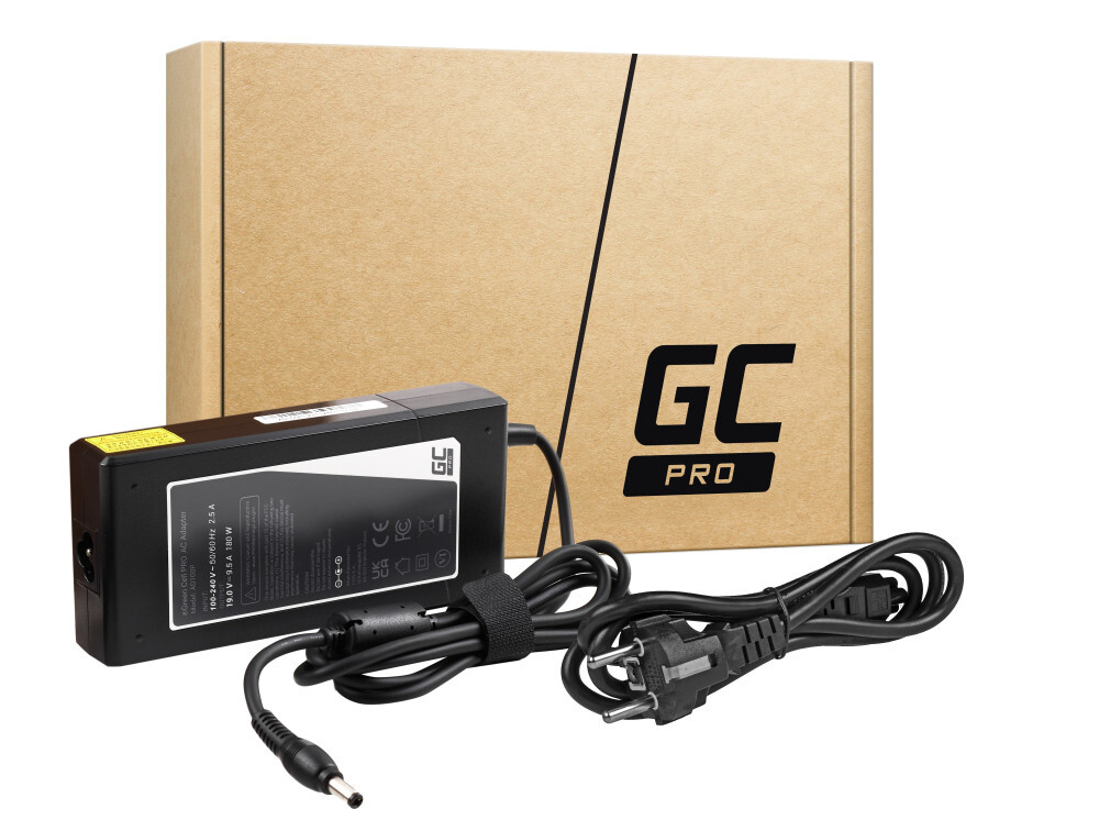 E-shop Green Cell PRO AD100P Nabíjačka/AC Adapter 19V 180W 9.5A pre MSI, Asus ROG