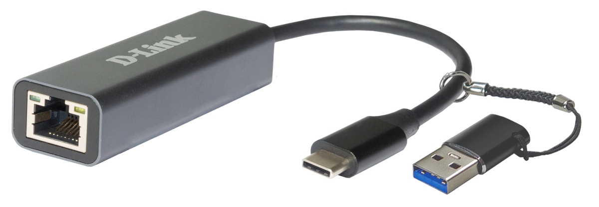 D-Link USB-C/USB na 2.5G Ethernet adaptér