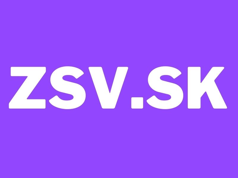 E-shop Internetová doména zsv.sk