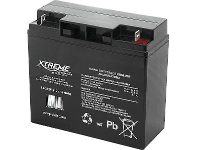 E-shop Batéria olovená 12V/17Ah XTREME 82-212 bezúdržbový gélový akumulátor