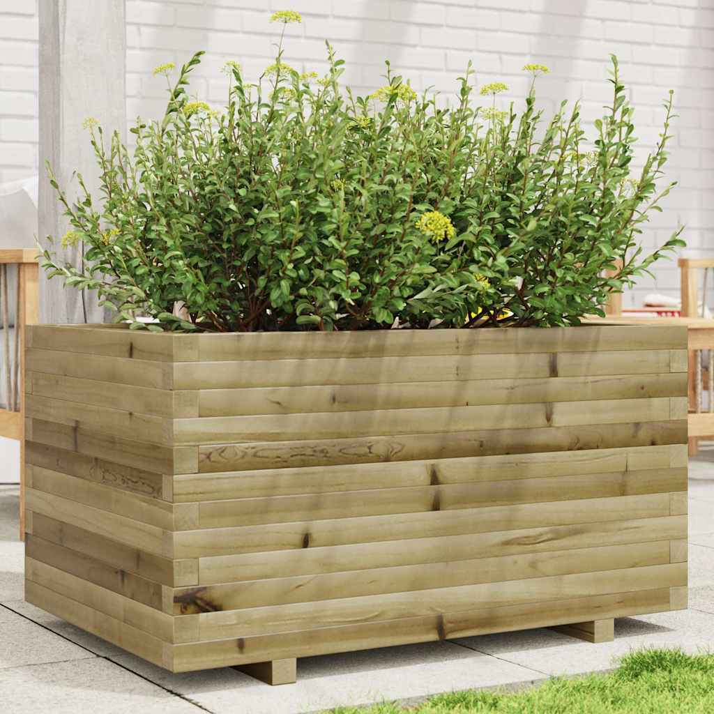 E-shop Multidom Záhradný kvetináč 90x60x49,5 cm impregnovaná borovica