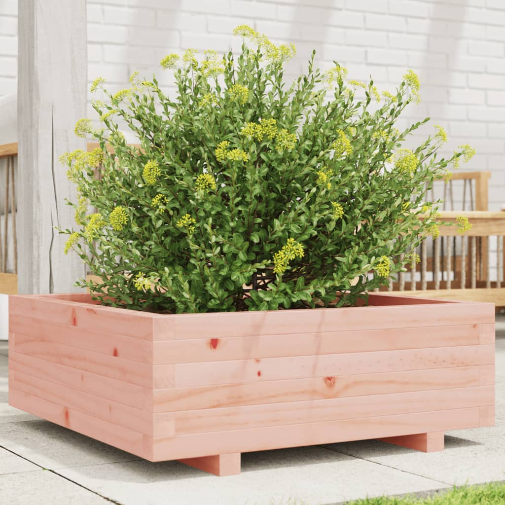 E-shop Multidom Záhradný kvetináč 70x70x26,5 cm masívny douglas