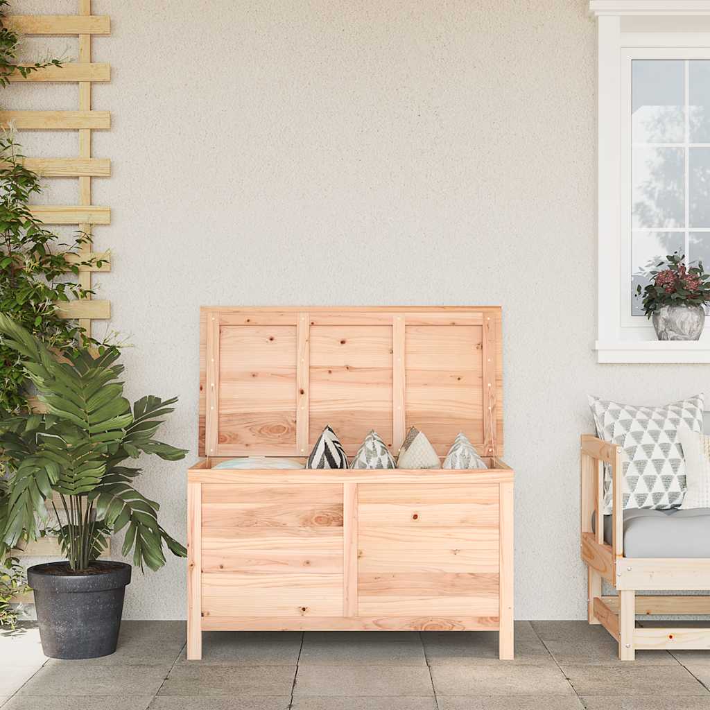 E-shop Multidom Vonkajší box na vankúše 99x50x56,5 cm masívne jedľové drevo