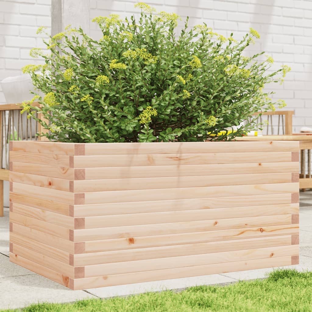 E-shop Multidom Záhradný kvetináč 90x60x46 cm masívna borovica
