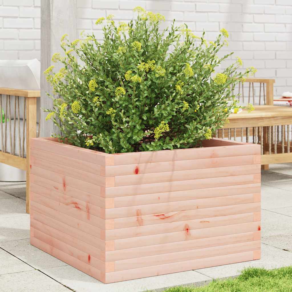 E-shop Multidom Záhradný kvetináč 70x70x46 cm masívny douglas