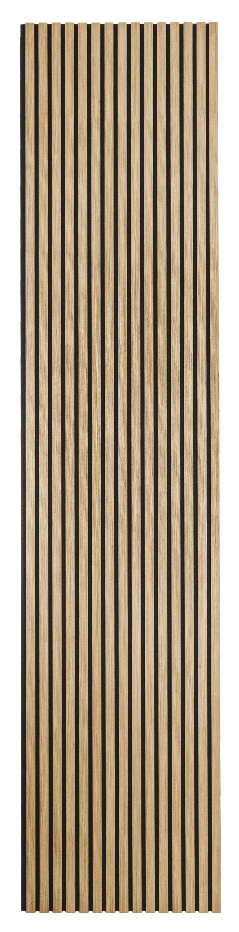 Akustický panel G21 270x60,5x2,1 cm, prírodný dub
