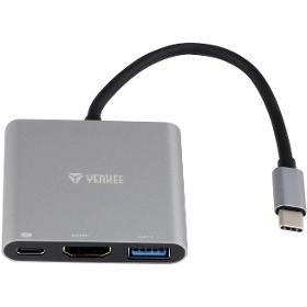 E-shop YTC 031 USB C na HDMI, USB C,A YENKEE