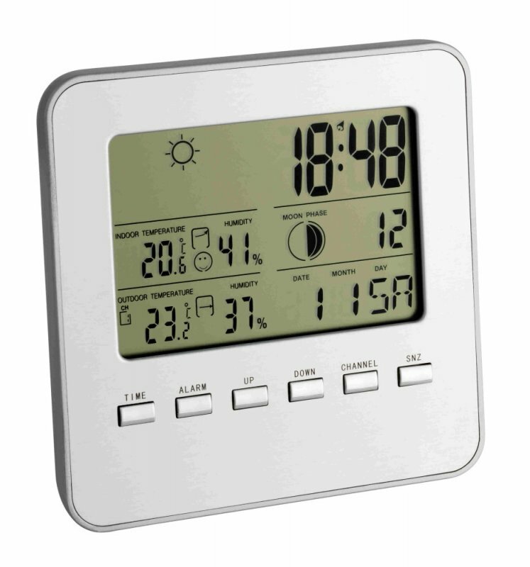 E-shop 35.1098.54 TFA QUADRO Bezdrôtová meteostanica, biela