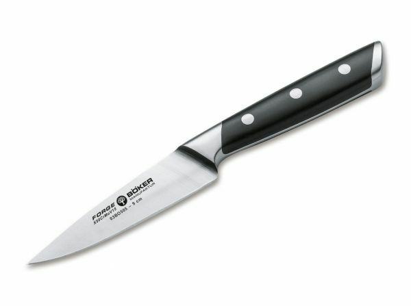 E-shop Böker Manufaktur 03BO505 Forge lúpací nôž 9 cm, čierna, plast ABS