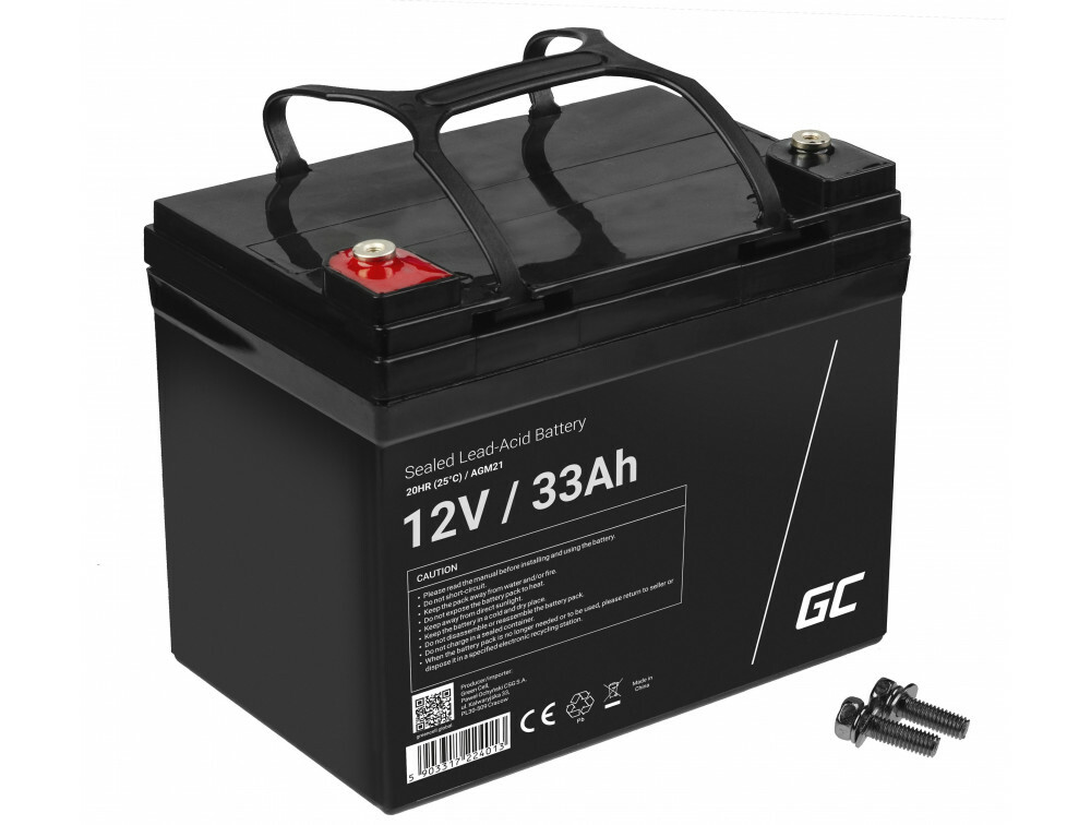 E-shop Green Cell AGM21 AGM batéria 12V 33Ah
