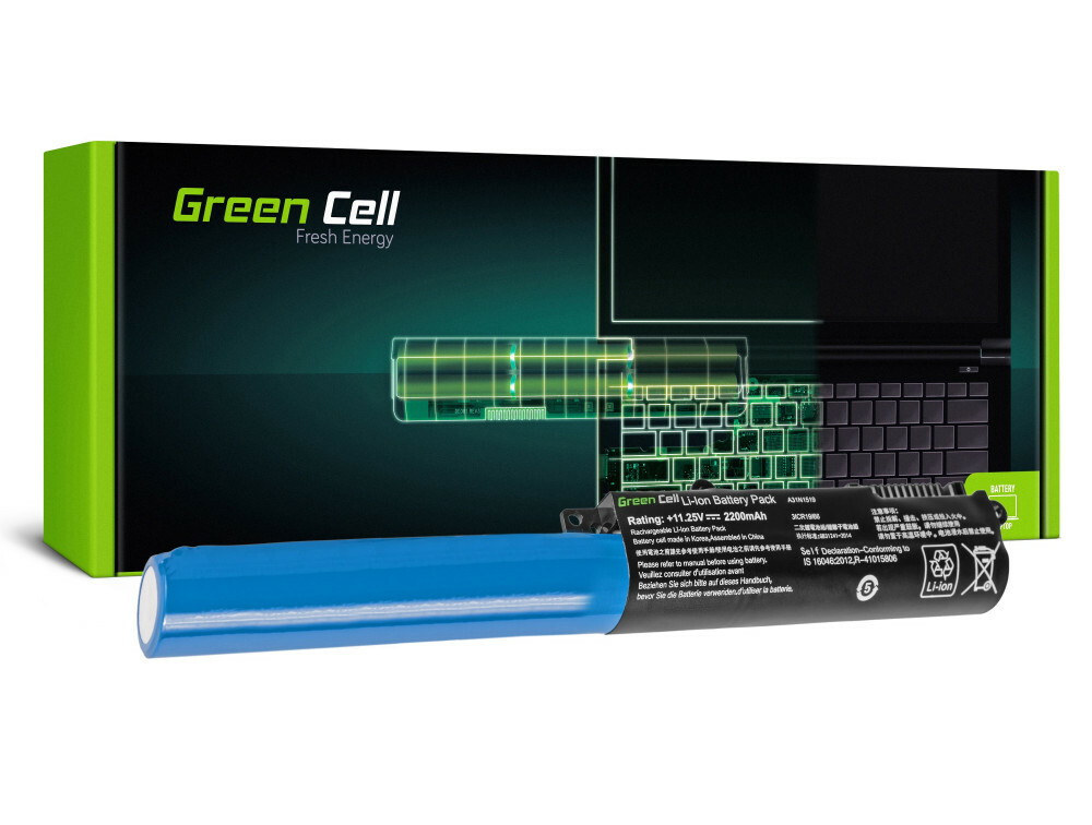 E-shop Green Cell AS86 batéria do notebookov Asus A31N1519 F540 F540L F540S R540 11,25V 2200 mAh