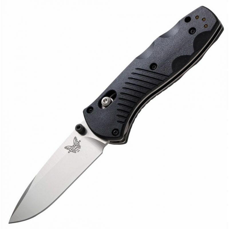 E-shop Benchmade 585 OSBORNE,MINI Barrage vreckový nôž 7,4 cm, čierna, plast