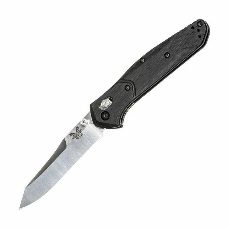 E-shop Benchmade 940-2 OSBORNE Reverse Tanto vreckový nôž 8,6 cm, čierna, G10