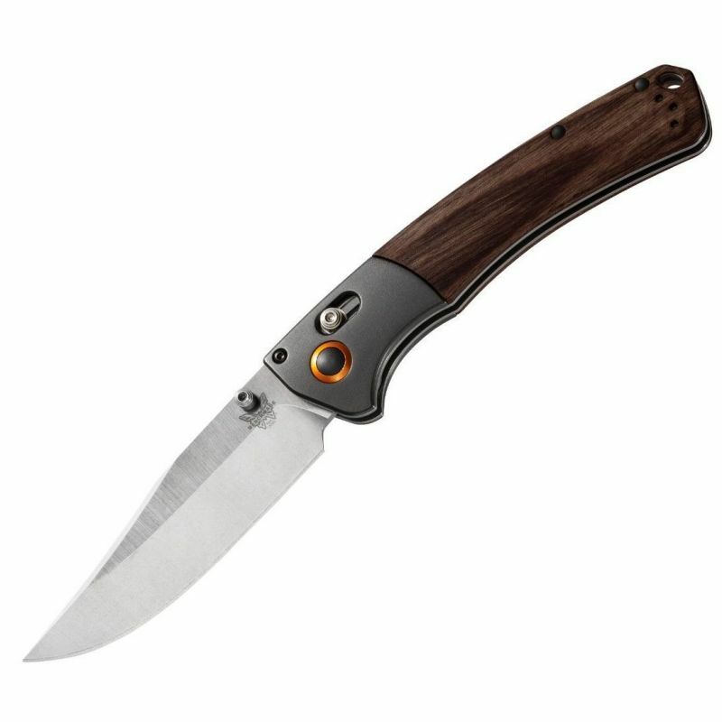 Benchmade 15080-2 CROOKED RIVER lovecký nôž 10,2 cm, drevo