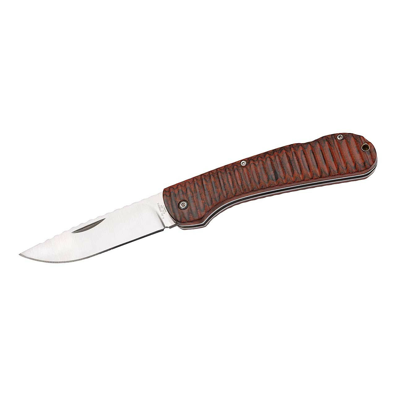 E-shop Herbertz 569811 vreckový nôž 8,7 cm, drevo Pakka