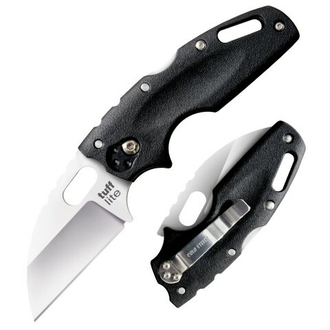 E-shop Cold Steel 20LT Tuff Lite Plain Edge vreckový nôž 6,3 cm, Satin, čierna, Griv-Ex