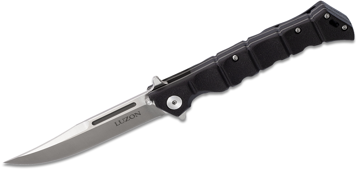 E-shop Cold Steel 20NQL Medium Luzon stredne veľký vreckový nôž 10,2 cm, čierna, GFN