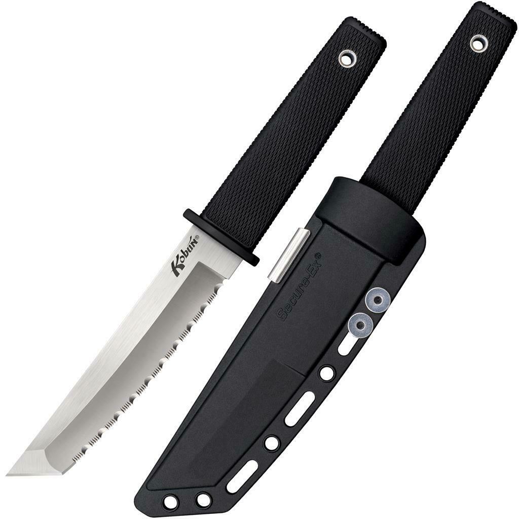 E-shop Cold Steel 17TS Kobun taktický nôž 14 cm, Satin, čierna, Kray-Ex, puzdro Secure-Ex