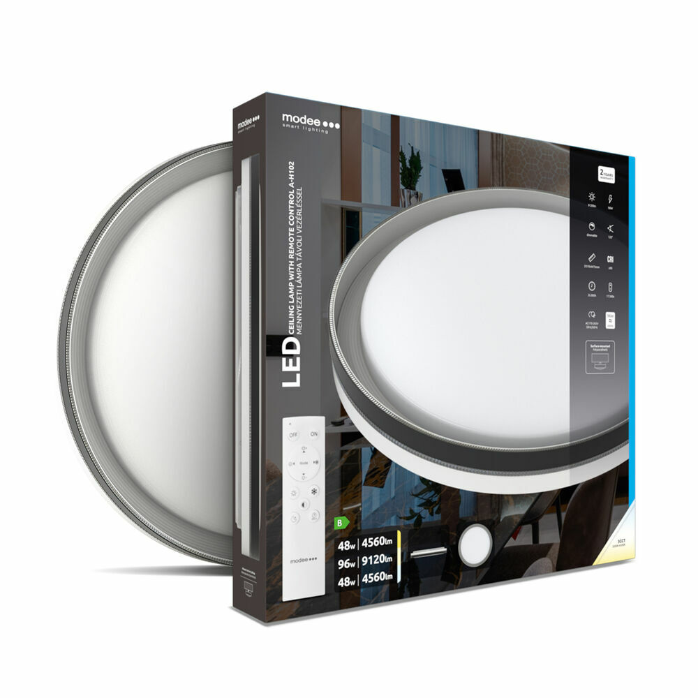 Modee Smart Lighting Ceiling lamp A-H102 2x48W stmievateľné LED svietidlo (ML-CLA3CCT96WH102)