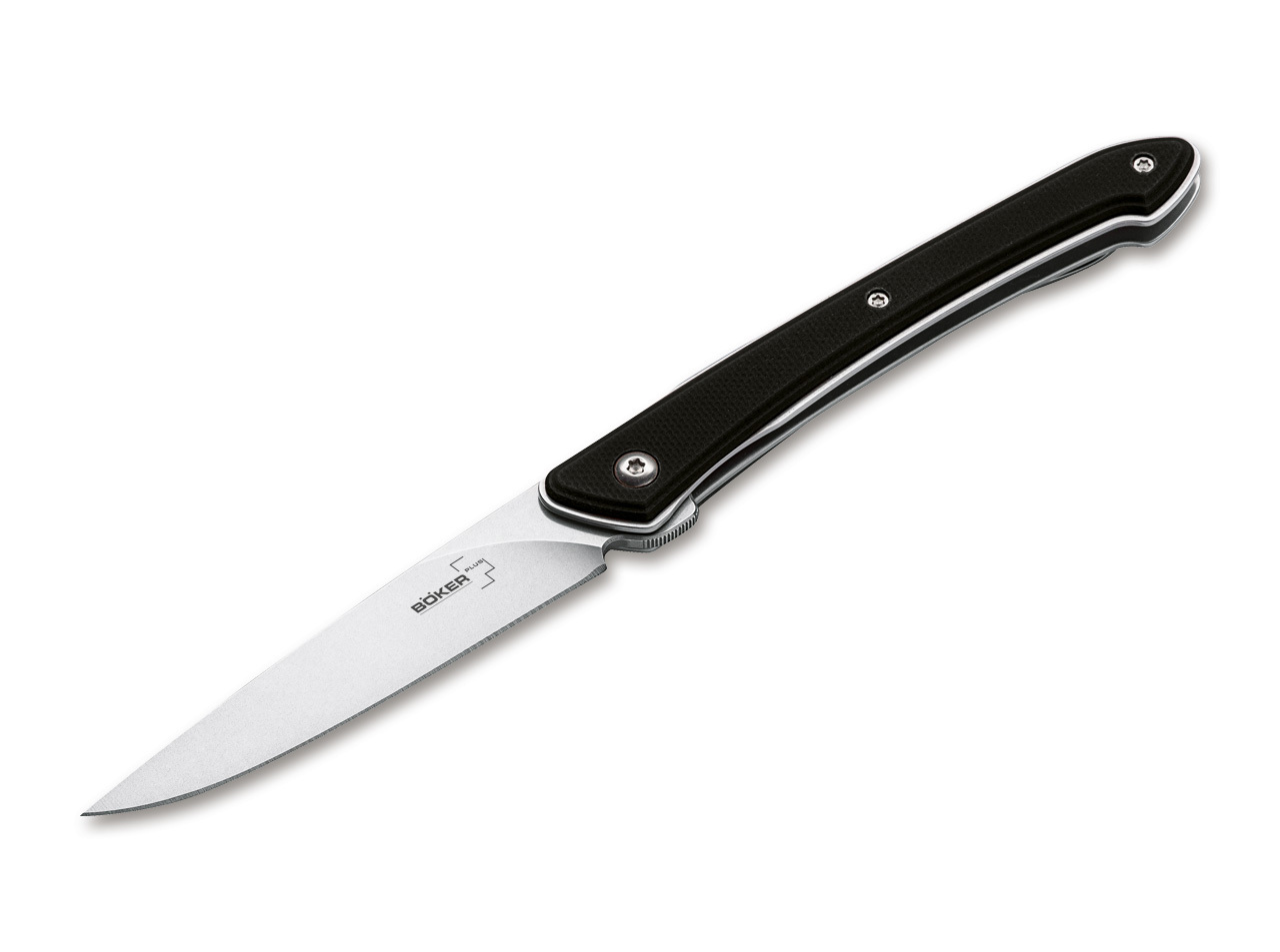 E-shop Böker Plus 01BO244 Urban SPILLO vreckový nôž 8 cm, čierna, G10