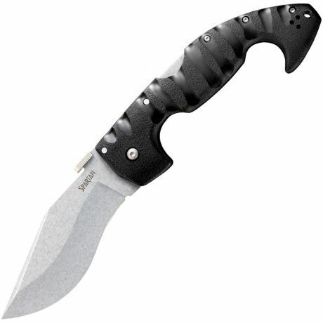 E-shop Cold Steel 21ST Spartan vreckový nôž 11,4 cm, čierna, Griv-Ex