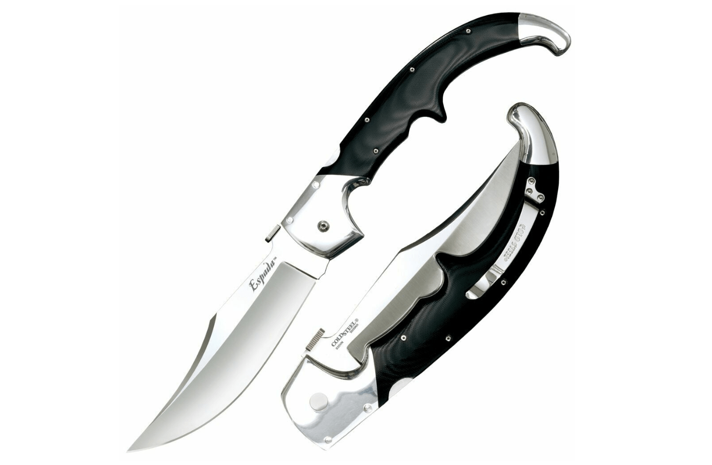 E-shop Cold Steel 62MA Espada XL veľký vreckový nôž 19 cm, čierna, hliník, G10