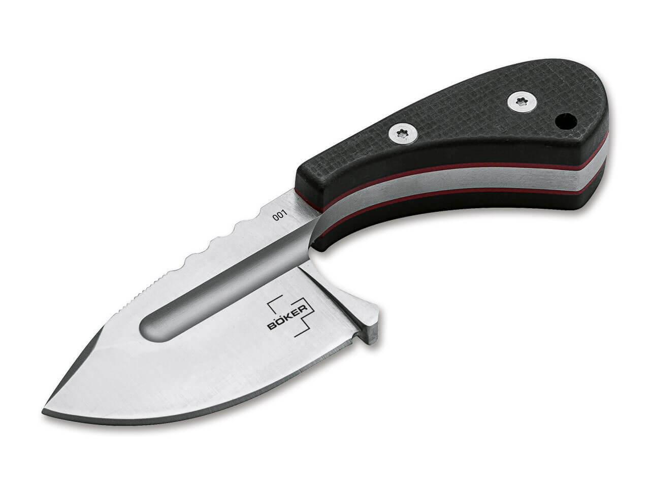 E-shop Böker Plus 02BO037 Sigyn nôž na krk 5 cm, G10, puzdro Kydex, retiazka
