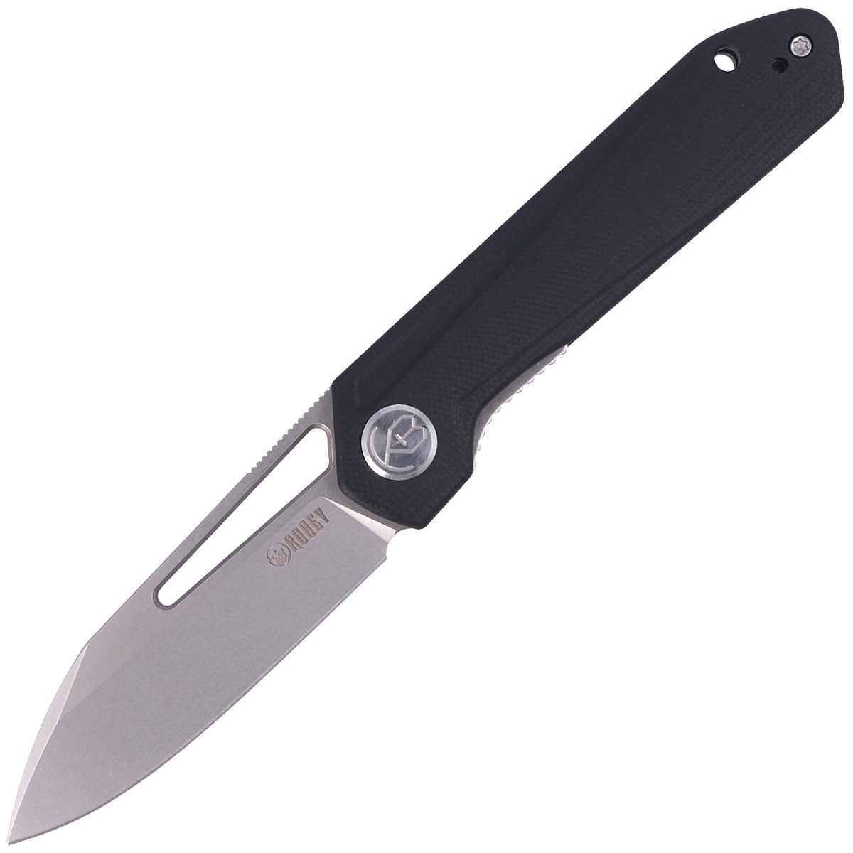 E-shop Kubey KU321A Royal Nest vreckový nôž 7,6 cm, čierna, G10