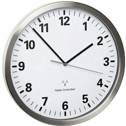 E-shop 60.3523.02 TFA Analógové rádiom-riadené nástenné hodiny, 1x AA batéria