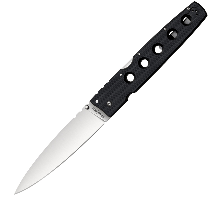 E-shop Cold Steel 11G6 Hold Out 6" Plain vreckový nôž 15,2, čierna, G10