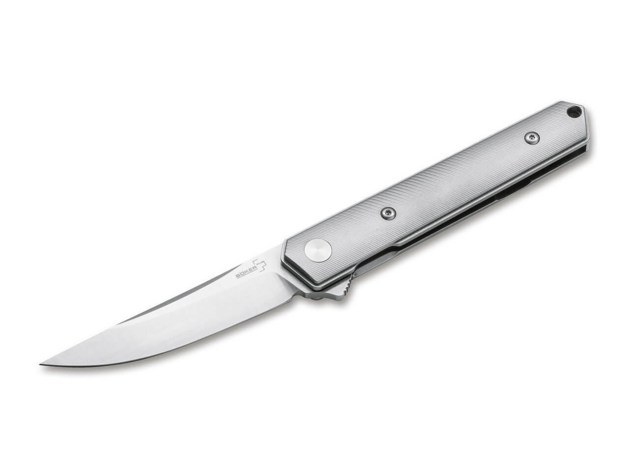 E-shop Böker Plus 01BO267 Kwaiken Mini Flipper Titan vreckový nôž 7,8 cm, titán