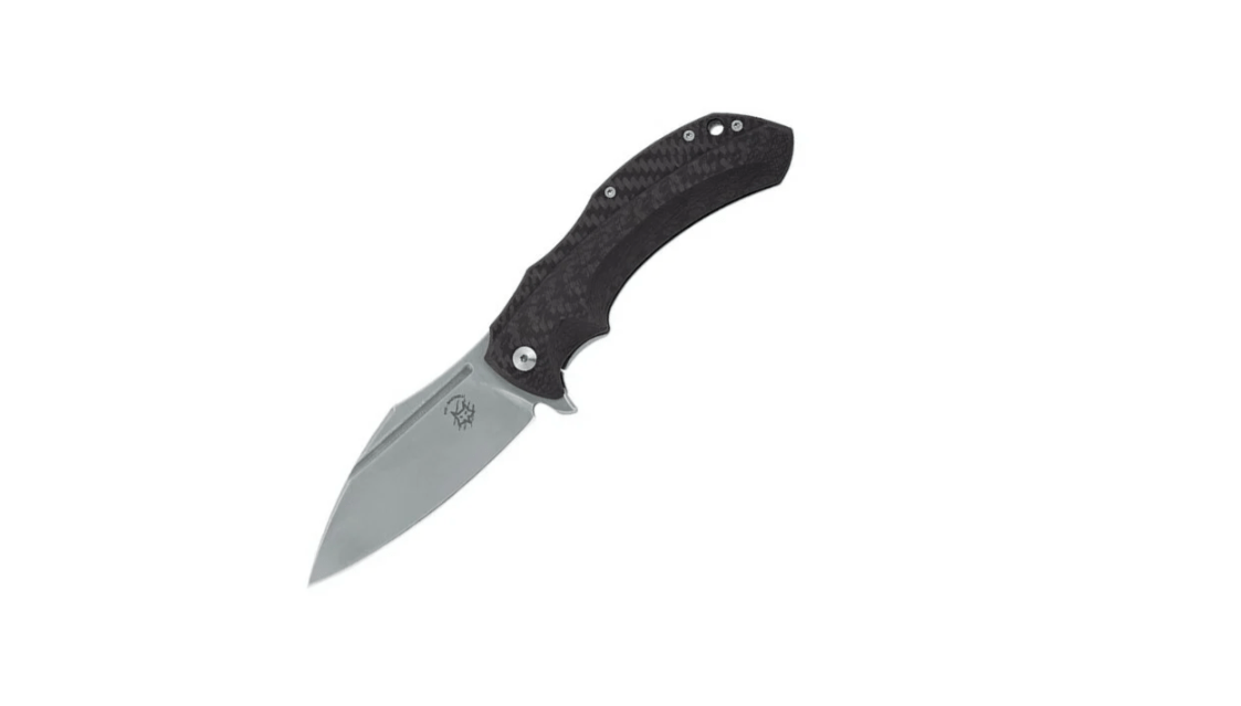 E-shop FOX knives FX-533 CF BASTINELLI SHADOW vreckový nôž 11 cm, uhlíkové vlákna, titán