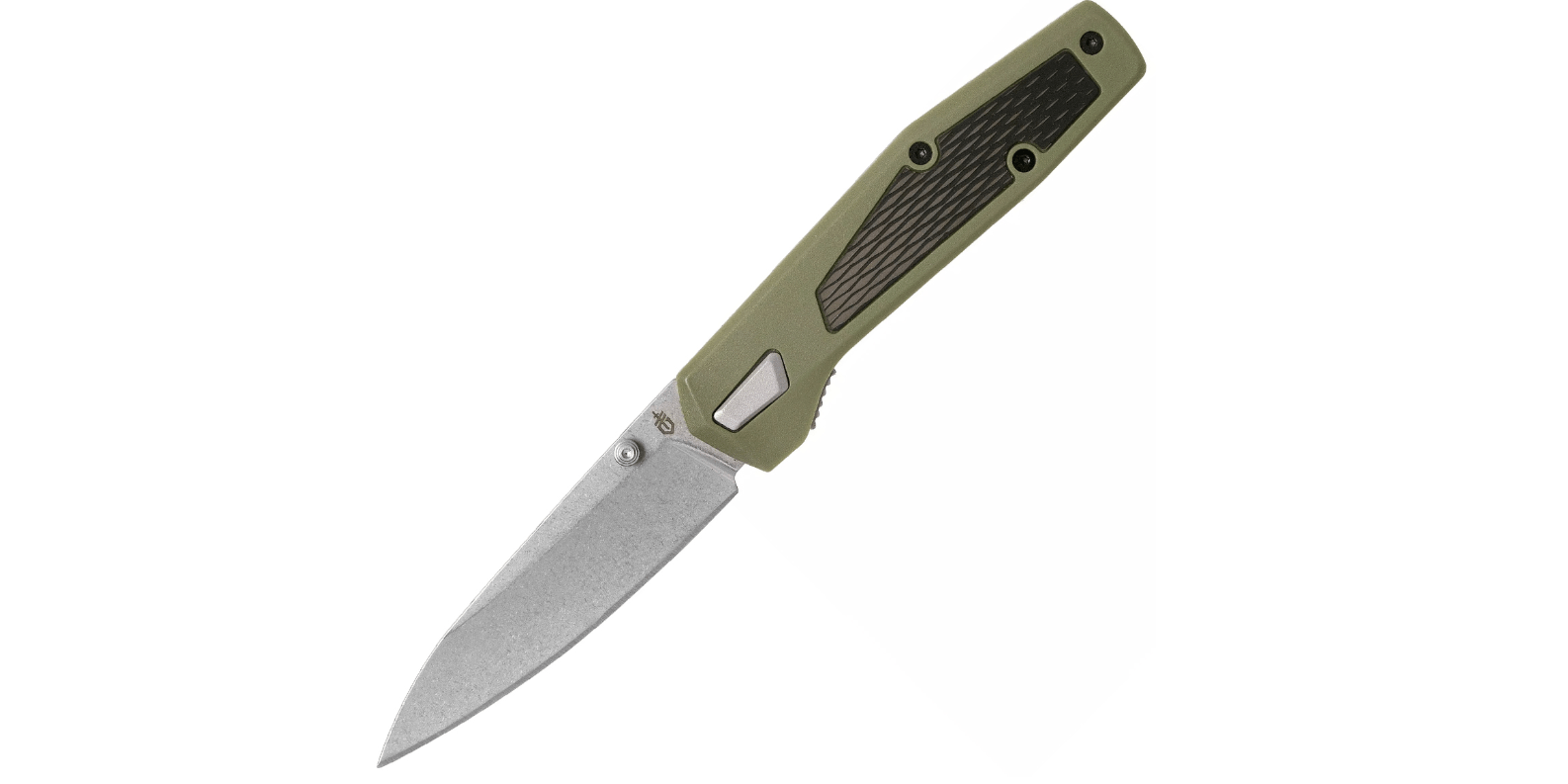 E-shop Gerber 30-001876 Fuse Sage Green vreckový nôž 8,6 cm, Stonewash, zelená, oceľ, FRN