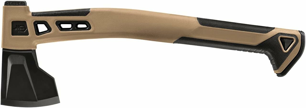 Gerber 31-003789 Bushcraft Hatchet - Coyote sekera, GFN, guma, nylonové puzdro